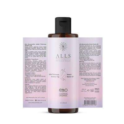 Alls Biocosmetics Organik Çatlak Önlemeye Yardımcı Yağ 150 ml - 2