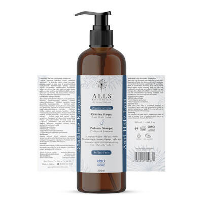 Alls Biocosmetics Organik Dökülme Karşıtı Prebiyotik Şampuan 350 ml - 2