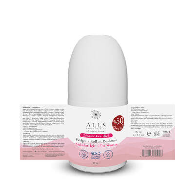 Alls Biocosmetics Organik Prebiyotik Roll on Deodorant 75 ml - Kadınlar İçin - 2