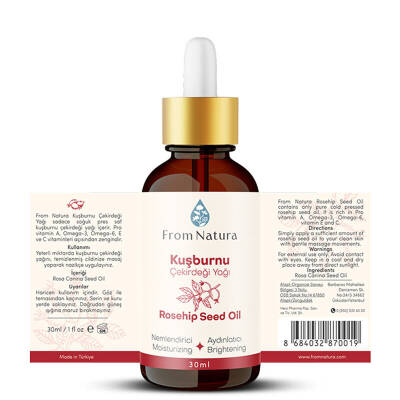 From Natura Kuşburnu Çekirdeği Yağı 30 ml - 2