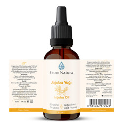From Natura Organik Soğuk Sıkım Jojoba Yağı 30 ml - 2
