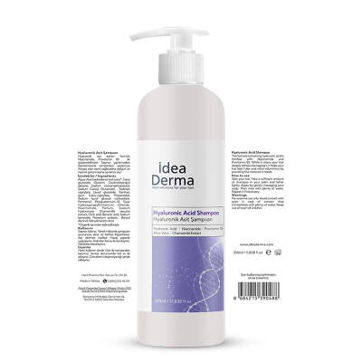 İdea Derma Hyaluronik Asit Şampuan 350 ml - 2